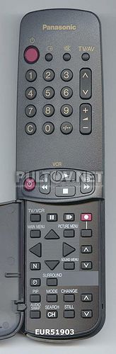EUR51903 пульт для телевизора Panasonic