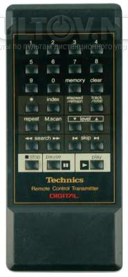 EUR64184 пульт для CD-проигрывателя Technics SL-P1200