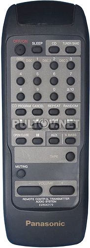EUR642170 пульт для музыкального центра Panasonic SA-CH60