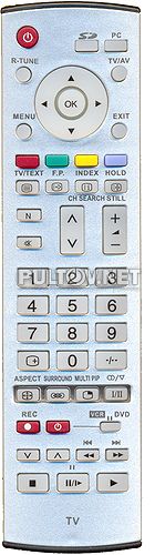 EUR7635040 , PANASONIC EUR7635050 неоригинальный пульт для плазменных ТВ