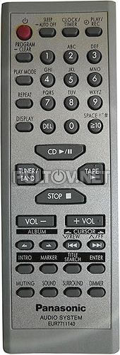 EUR7711140 пульт для музыкального центра Panasonic SC-PM9