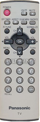 EUR7717040R пульт для телевизора Panasonic TC-21FX10TS