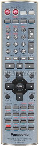 EUR7722X60 пульт для домашнего кинотеатра Panasonic SA-HT928EE и др.