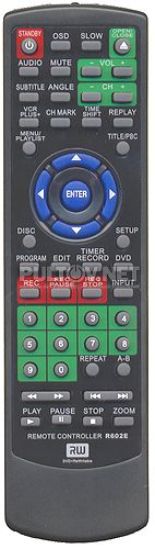 R602E, ELENBERG R602E пульт для DVD-рекордера
