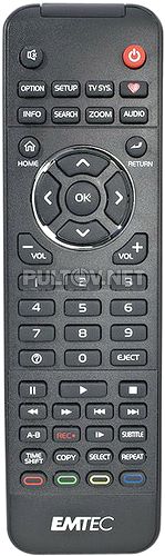 Emtec Movie Cube S850H пульт для медиаплеера