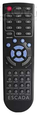 HOF44C1 пульт для саундбара с DVD-плеером ESCADA ES-ASD3.101