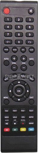 F32C7100B/W, F32B7000B пульт для телевизора DEXP