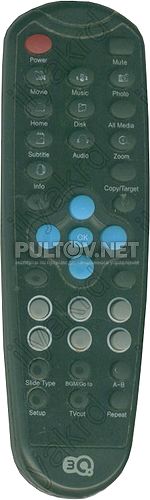 F416HC (вариант 1) пульт для медиаплеера 3Q