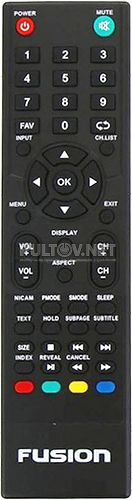 Fusion FLTV-32L40B пульт для телевизора 