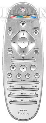 YKF295-008 Fidelio оригинальный пульт для домашнего кинотеатра Philips