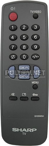 G1059SA пульт для телевизора Sharp 37DM-23S и др.
