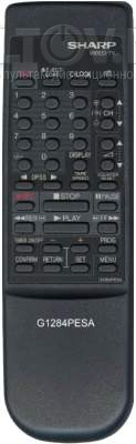 G1284PESA пульт для моноблока SHARP VT-1438M