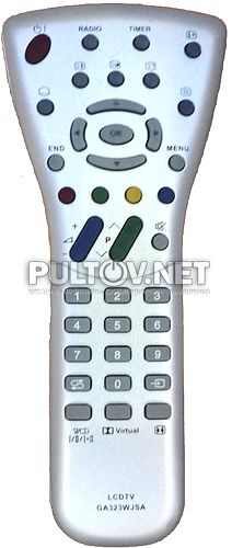 GA323WJSA НЕоригинальный пульт для телевизора SHARP LC-32GA6E и других
