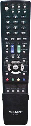 GA572WJSA оригинальный пульт для телевизора Sharp LC-42RD2E и других
