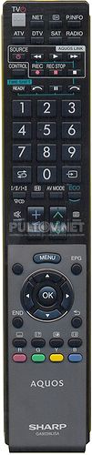GA903WJSA оригинальный пульт для телевизора Sharp LC-50LE751K