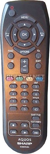 GA965WJSA оригинальный пульт для телевизора Sharp LC-40LU630E и других