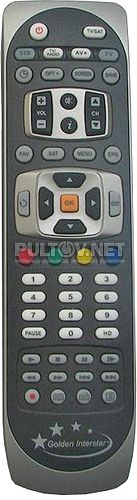 GI-S890 CRCI HD EXCELLENCE пульт для спутникового ресивера Golden Interstar (новый вариант пульта)