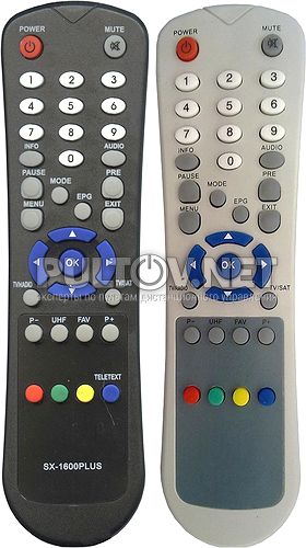 DV-698, GLOBO RC-6000, Star track 550D пульт для спутникового ресивера GLOBO 6000