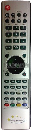 GI-S508 TWIN PVR пульт для спутникового ресивера
