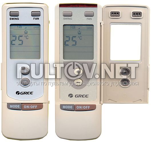 GREE ZY512A пульт для кондиционера