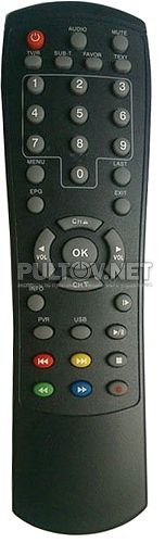 Globo FT15p, Opticum FT15p, Orton FT15p пульт для спутникового ресивера