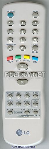 6710V00070A пульт для телевизора