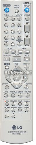 6711R1P109J [TV] оригинальный пульт ДУ (ПДУ)