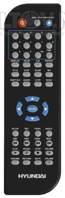 SM-DVD5109 , HYUNDAI GHB-568 пульт для DVD-плеера H-DVD5041-N