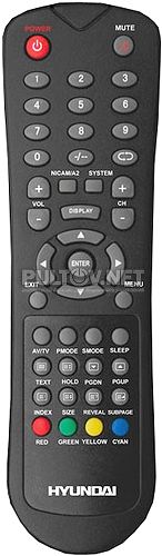 TV H-LCD2200, H-LCD1509 пульт для телевизора (без встроенного DVD)