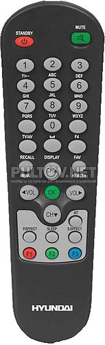 R116D пульт для телевизора HYUNDAI H-TV2115SPF