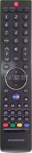 H0F12F522GPD11 пульт для телевизора ERISSON