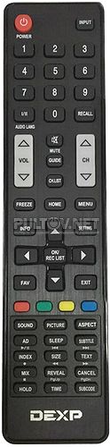 H32B8200K пульт для телевизора Dexp 