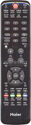 LE32T1000 пульт для телевизора Haier 