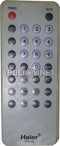 HTR-110 пульт для телевизора Haier L20AV6-A0
