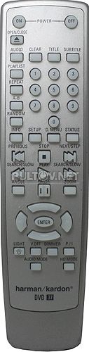 DVD 37, DVD 47 пульт для DVD-проигрывателя Harman/Kardon 