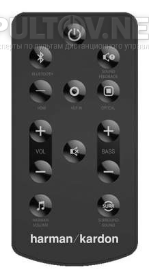 SB20 пульт для саундбара Harman/Kardon 