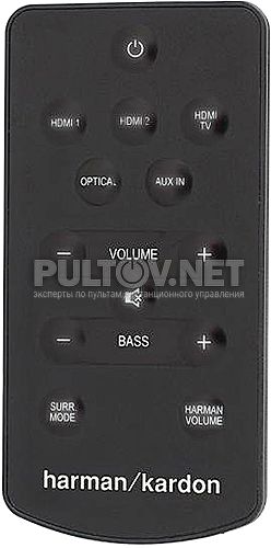 SB 26 пульт для саундбара Harman Kardon 