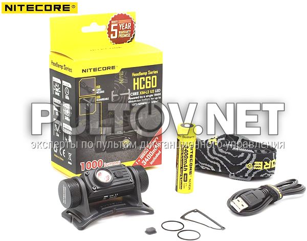 / налобный фонарь Nitecore HC60