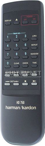 HD 750 пульт для CD-проигрывателя Harman/Kardon HD750