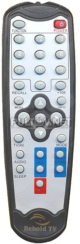 HH-338 (RC-500) пульт для TV-тюнеров Behold TV 407 и других
