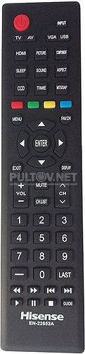 EN-22652A пульт для телевизора Hisense LHD32A300MUS и других