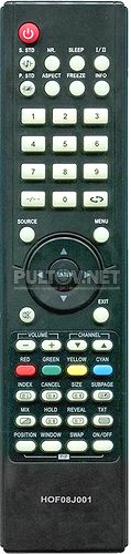 HOF08J001 пульт для телевизора AKAI