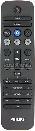 996580005056 пульт для саундбара Philips HTL7140B/12 
