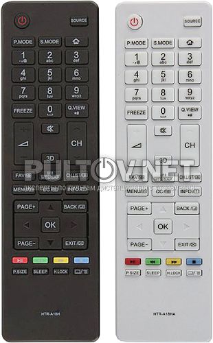 HTR-A18H, HTR-A18HA неоригинальный пульт для телевизора Haier LE28H600 и других