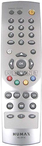 HUMAX RS-591K пульт для ресивера