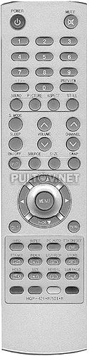 HQP-421R / 501R пульт для телевизора HYUNDAI