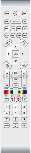 55 Slim Stripe, Hantarex Dot View LED 55 Android пульт для телевизоров Hantarex