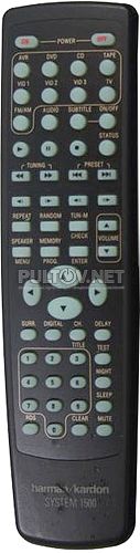 AVR1500 пульт для AV-ресивера Harman / Kardon