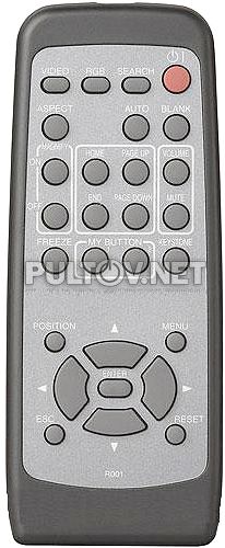 R001 пульт для проектора Hitachi CP-X260 и др.