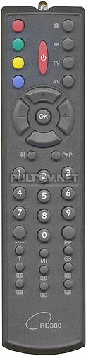HORIZONT RC560, Сапфир RC560 пульт для телевизора Сапфир 37ТЦ-7211F и других